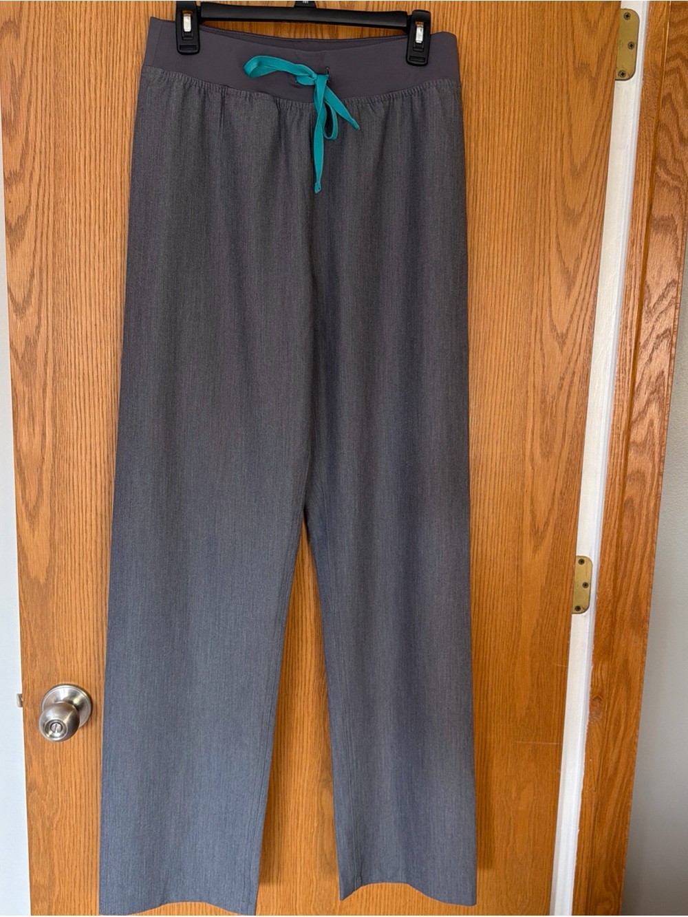 FIGS Women’s M Tall High Waisted Livingston Scrub Pants Graphite Gray Medical